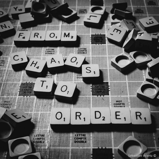 Image, scrabble board.