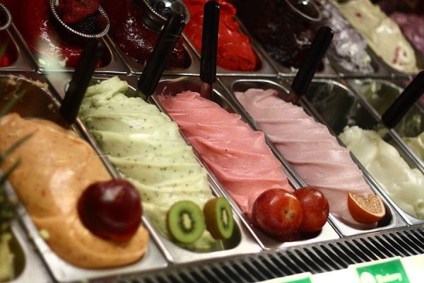 Image, Kiwifruit ice cream.