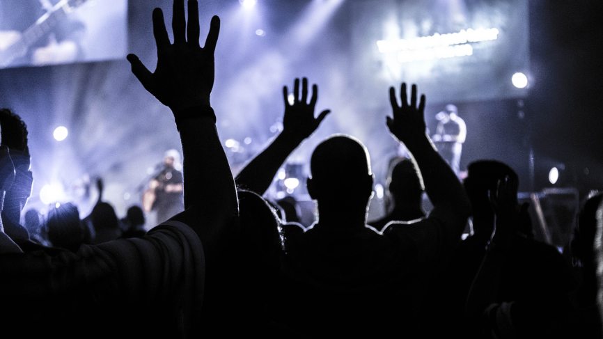 Image, audience at a concert