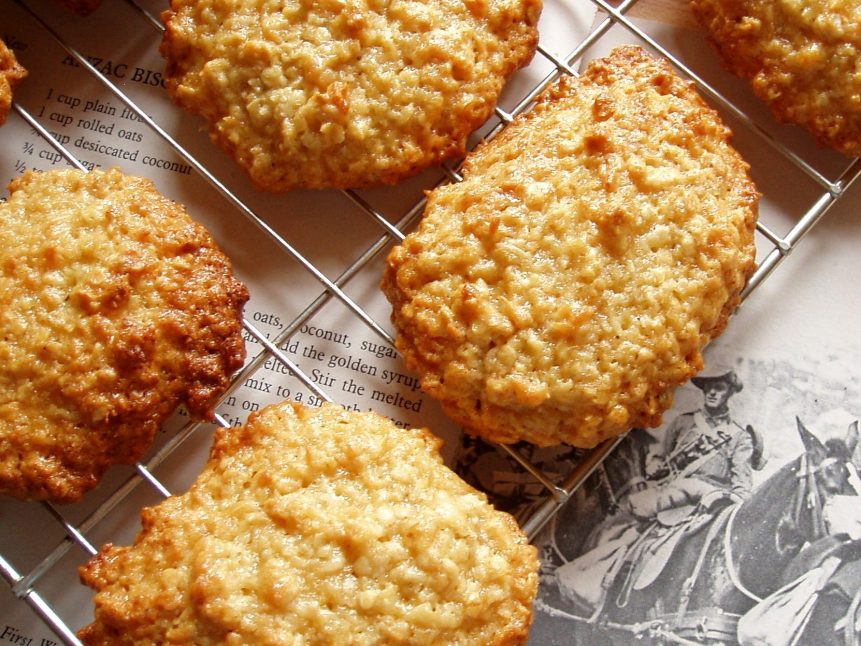 Image: Anzac biscuits.