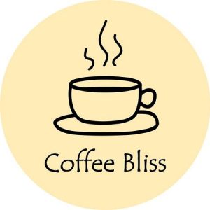 Pretend coffee shop logo