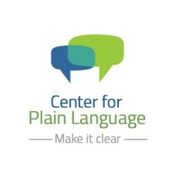 Logo for the Center for Plain Language.