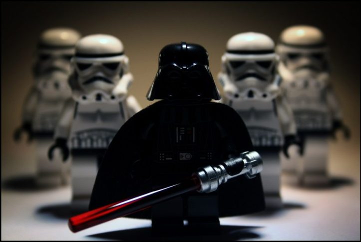 Image, Lego Darth Vader and Stormtroopers.