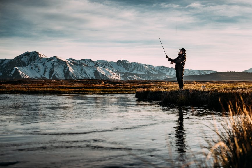Fly fishing