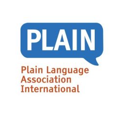 Logo for PLAIN, the Plain Language Association International.