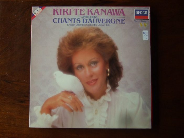 Image of Kiri Te Kanawa's album cover