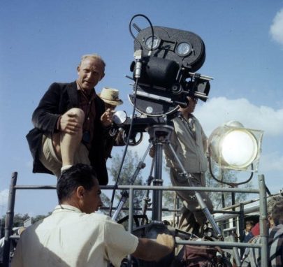 Image, camera crew on set.