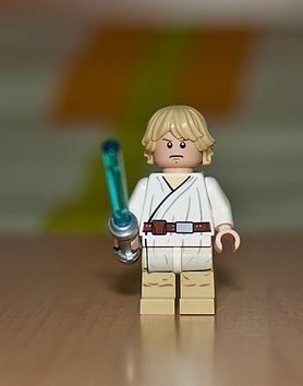Image, Lego Luke Skywalker.