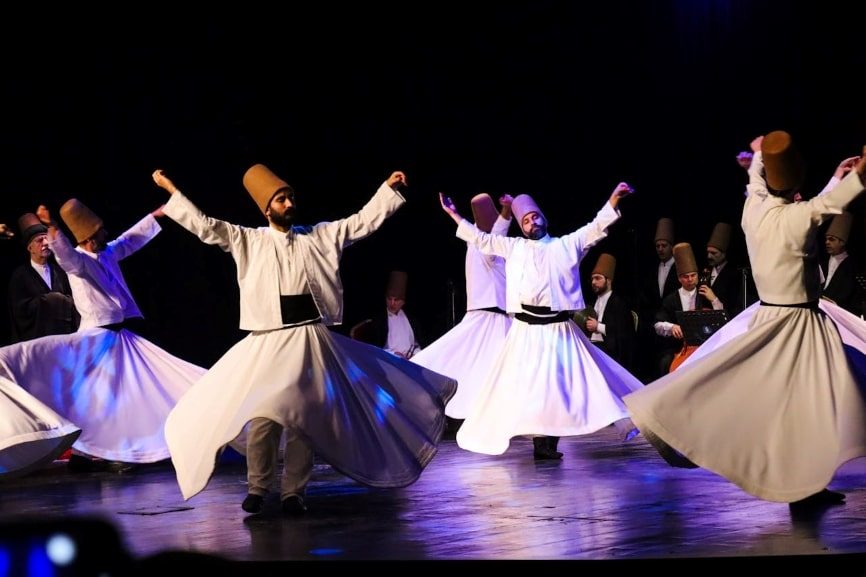 Group of dancing Dervishes