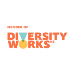 Logo for Diversity Works.